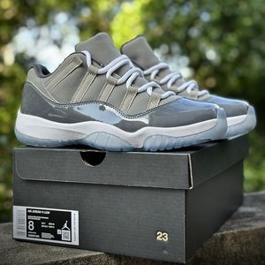 Classic Revival: AJ11 Generation in Ash Gray, Premium Craftsmanship from Donggua